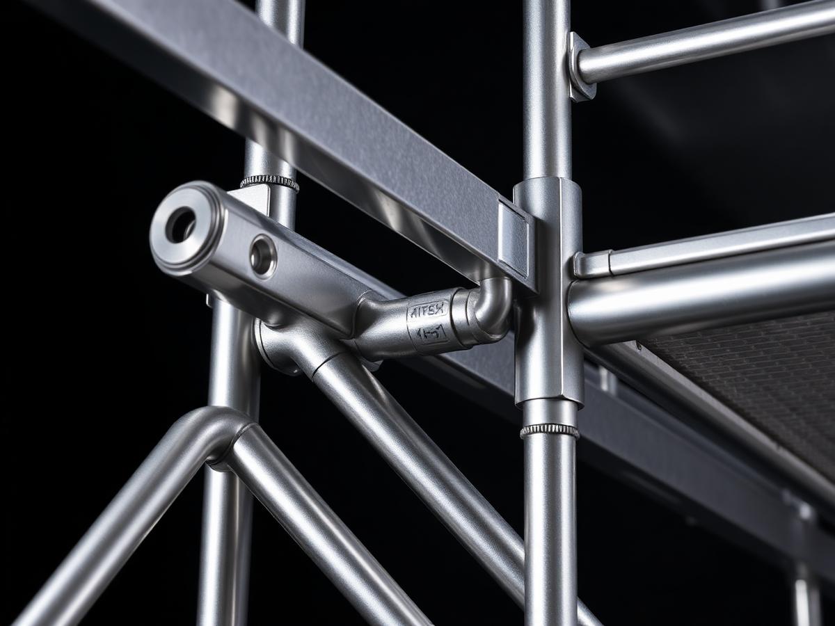 Cuplock scaffolding components